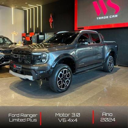 FORD RANGER 3.0 V6 TURBO DIESEL CD LIMITED 4X4 AUTOMÁTICO